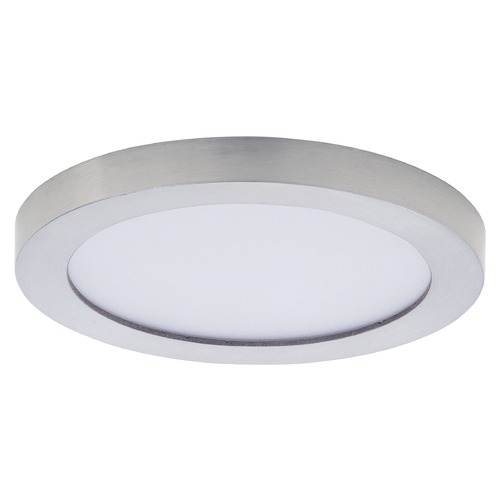 Maxim Lighting Chip Satin Nickel LED Flush Mount by Maxim Lighting 57690WTSN