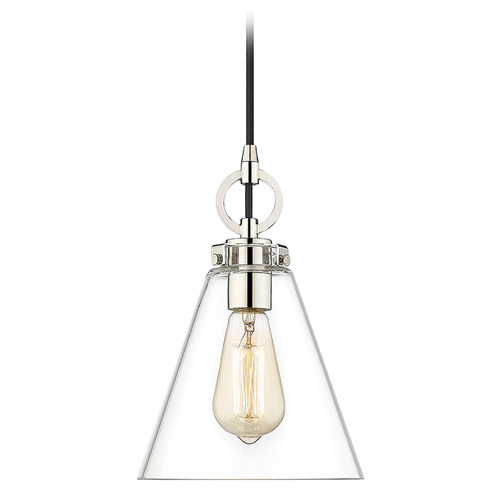Harper Polished Nickel Mini Pendant by Z-Lite