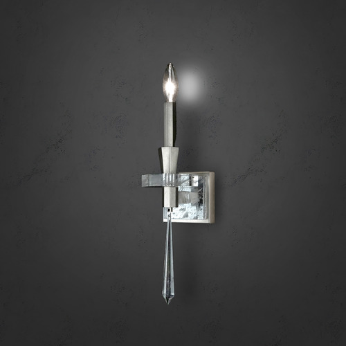 Amadeus Antique Silver Sconce by Schonbek Lighting