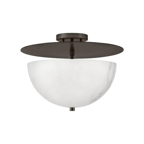 Fredrick Ramond Inez LED Semi-Flush Mount in Black Oxide by Hinkley Lighting FR41023BX