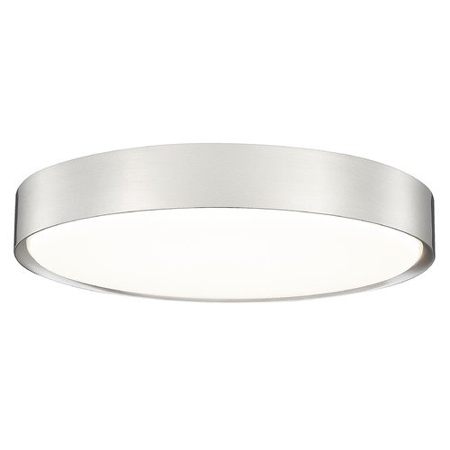 Z-Lite Kawan Brushed Nickel LED Flushmount Light