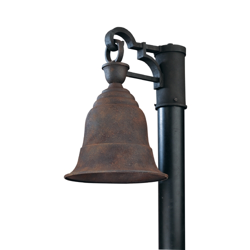 Liberty 16-Inch Outdoor Post Light in Cenntinial Rust by Troy Lighting