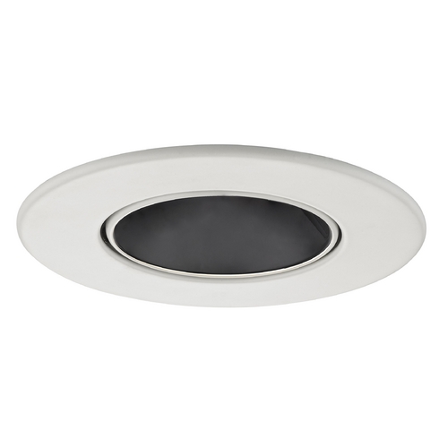 Adjustable Black Reflector Trim for 3.5-Inch Recessed Cans