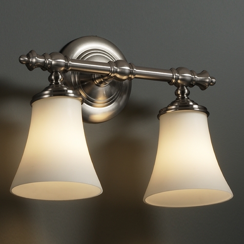 Fusion Collection Bathroom Light by Justice Design Group