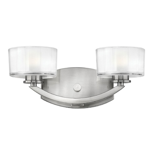 Hinkley Meridian 14-Inch Brushed Nickel LED Bath Light by Hinkley Lighting 5592BN-LED