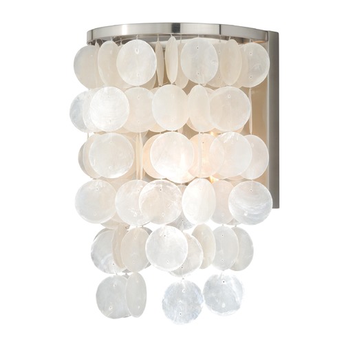 Elsa Satin Nickel Sconce by Vaxcel Lighting