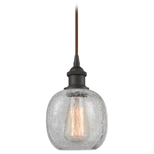 Innovations Lighting Innovations Lighting Belfast Oil Rubbed Bronze Mini-Pendant Light with Globe Shade 516-1P-OB-G105