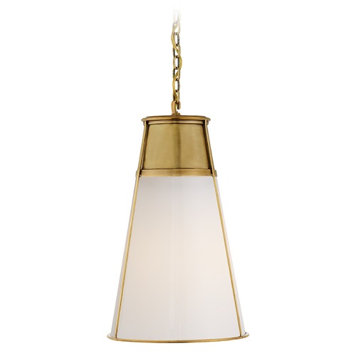 Visual Comfort Signature Collection Thomas OBrien Robinson Large Pendant in Brass by Visual Comfort Signature TOB5753HABWG