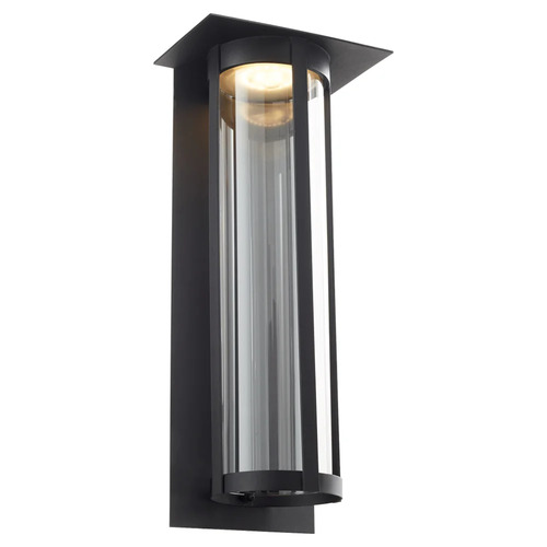 Abram 24-Inch LED Outdoor Wall Lantern in Black by Quorum Lighting