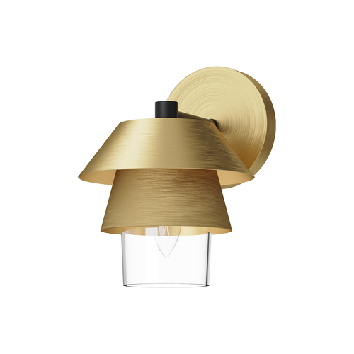 Alora Lighting Tetsu Brushed Gold Sconce