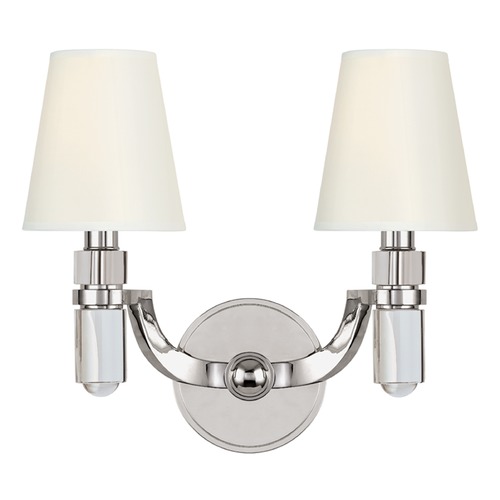 Hudson Valley Lighting Dayton Polished Nickel Sconce by Hudson Valley Lighting 982-PN-WS