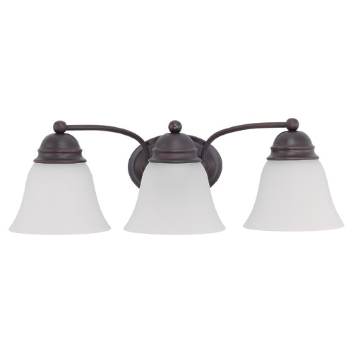 Nuvo Lighting 21-Inch Mahogany Bronze Vanity Light by Nuvo Lighting 60/3167