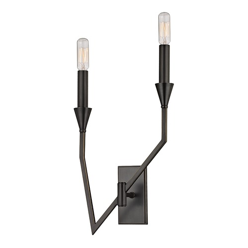 Hudson Valley Lighting Archie Double Wall Sconce Right in Old Bronze by Hudson Valley Lighting 8502R-OB