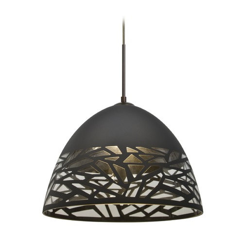 Besa Lighting Kiev Bronze LED Pendant Light