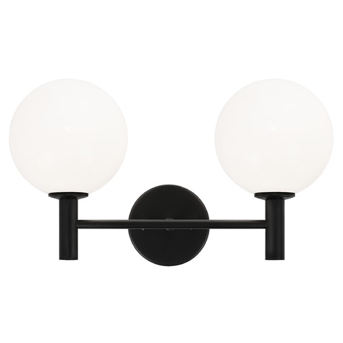 Matteo Lighting Cosmo Black Bathroom Light by Matteo Lighting S06002BKOP