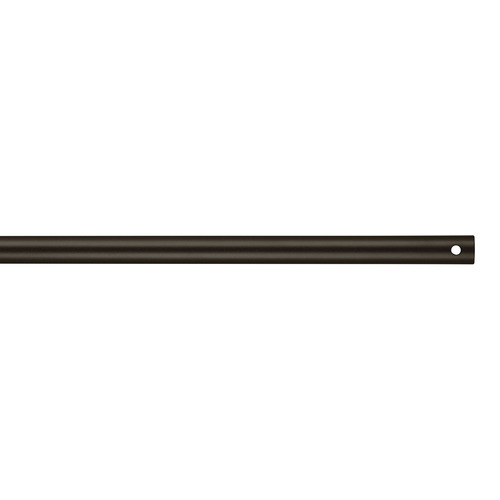 12-Inch Downrod in Deep Bronze by Visual Comfort & Co Fan Collection