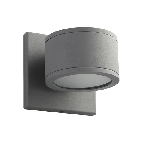 Oxygen Ceres Large Wet LED Wall Light in Gray by Oxygen Lighting 3-727-16