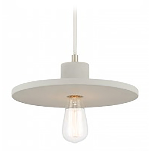 George Kovacs Sima Burnished Nickel Pendant Light