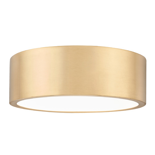 Z-Lite Coronado Modern Gold LED Flushmount Light