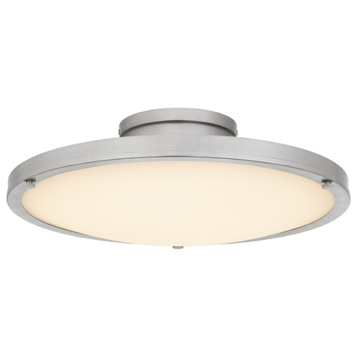 Quoizel Lighting Donne Brushed Nickel LED Semi-Flushmount Light