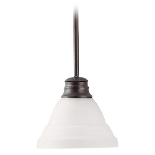 Nuvo Lighting 7-Inch Empire Mahogany Bronze Mini Pendant by Nuvo Lighting 60/3172