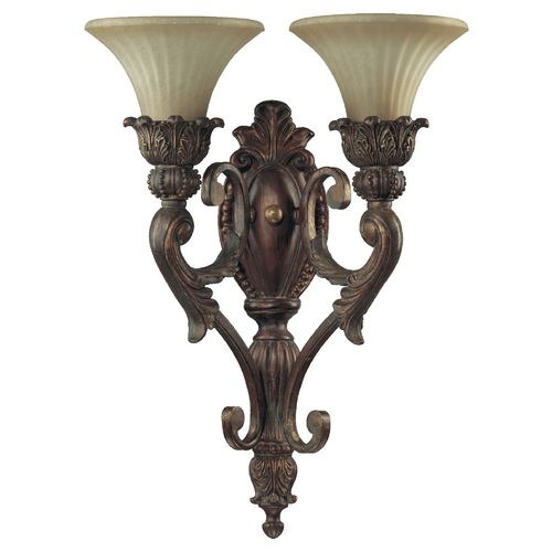 Madeleine Corsican Gold Bathroom Light by Quorum Lighting