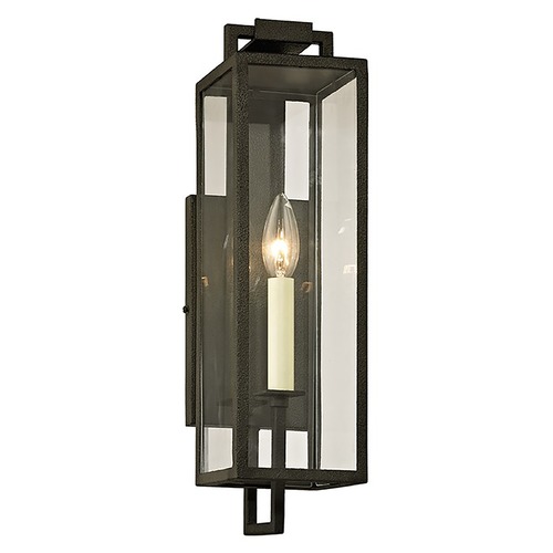 Beckham 16.50-Inch Forged Iron Outdoor Wall by Troy Lighting