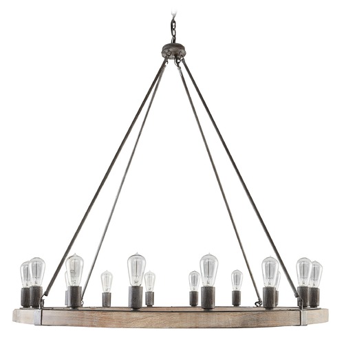 Capital Lighting Austin 48-Inch Chandelier in Urban Wash by Capital Lighting 430501UW