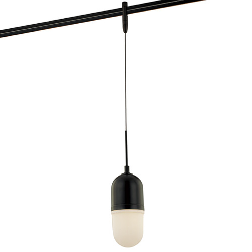 George Kovacs Lighting George Kovacs Gk Lightrail Black Gloss Rail Head GKTH0445-66C