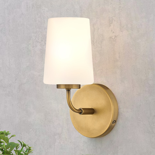 Kline 11-Inch Wall Sconce in Heritage Brass by Hinkley Lighting
