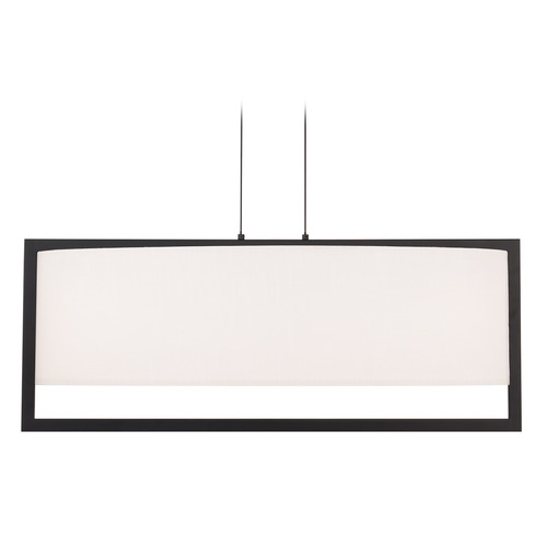 Park Avenue 31-Inch LED Pendant in Black by WAC Lighting