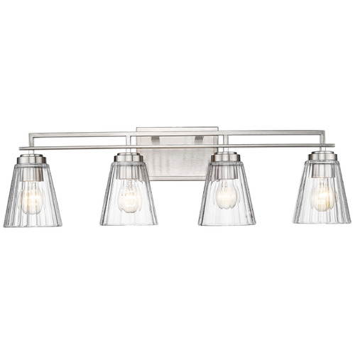 Z-Lite Lyna Brushed Nickel Bathroom Light