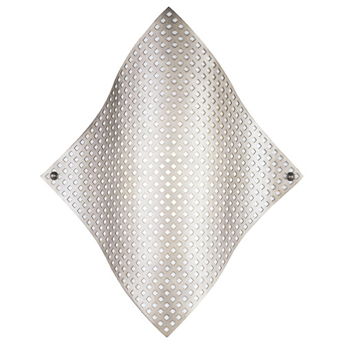 George Kovacs Grid Brushed Nickel Sconce