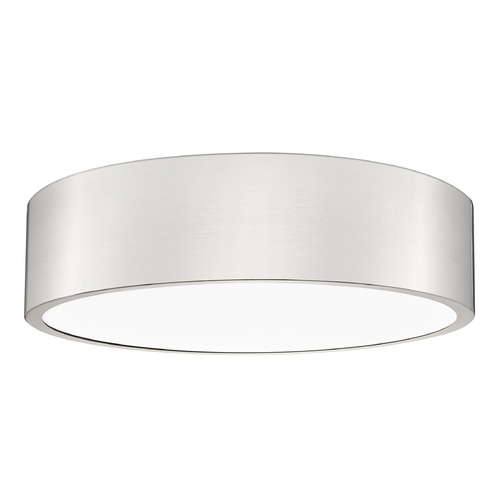 Z-Lite Z-Lite Coronado Brushed Nickel LED Flushmount Light 1017F16-BN-LED
