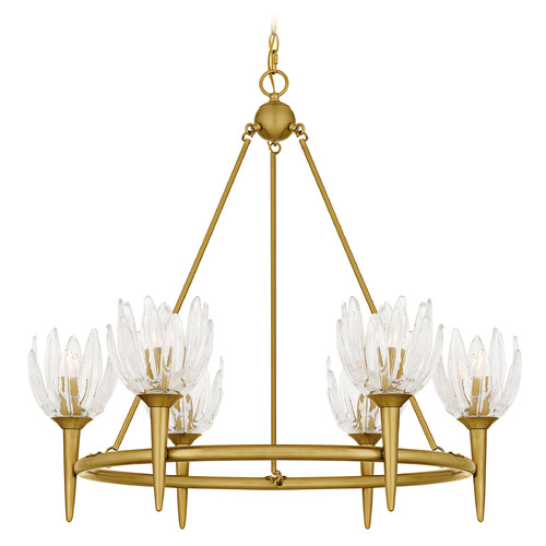 Quoizel Lighting Shea Brushed Gold Chandelier