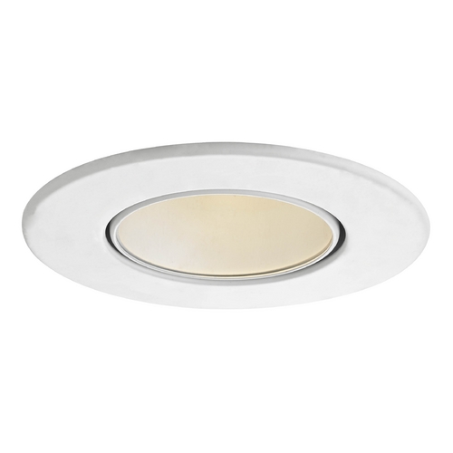 Recesso Lighting by Dolan Designs GU10 Satin Adjustable Reflector Trim for 3.5-Inch Recessed Cans T350S-WH