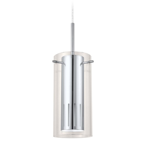 Pinto 1 Chrome Mini Pendant by Eglo Lighting