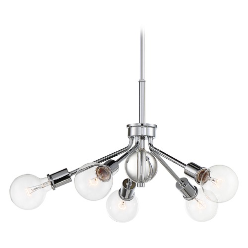 Nuvo Lighting Bounce Polished Nickel Pendant by Nuvo Lighting 60/6565