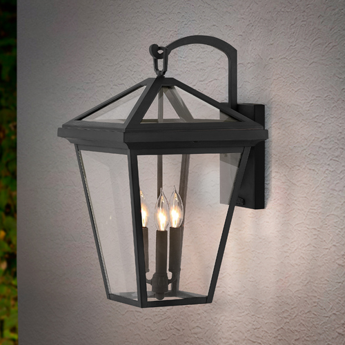 Hinkley Hinkley Alford Place Museum Black LED Outdoor Wall Light 2565MB-LL