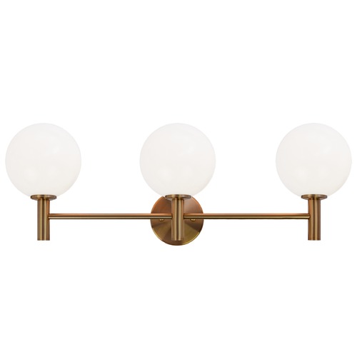 Matteo Lighting Cosmo Aged Gold Bathroom Light by Matteo Lighting S06003AGOP