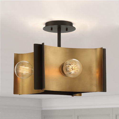 Eurofase Lighting Metallo Bronze Semi-Flush Mount by Eurofase Lighting 38154-027