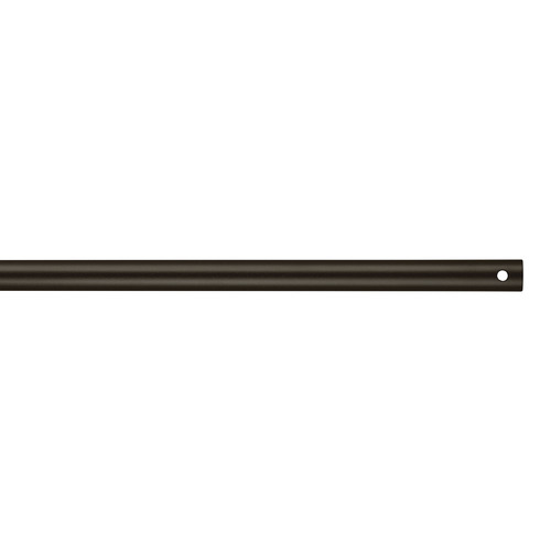 24-Inch Downrod in Deep Bronze by Visual Comfort & Co Fan Collection