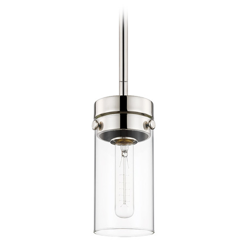 Nuvo Lighting Intersection Mini Pendant in Polished Nickel by Nuvo Lighting 60-7629
