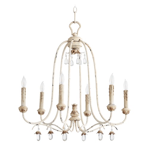 Venice Persian White Chandelier by Quorum Lighting