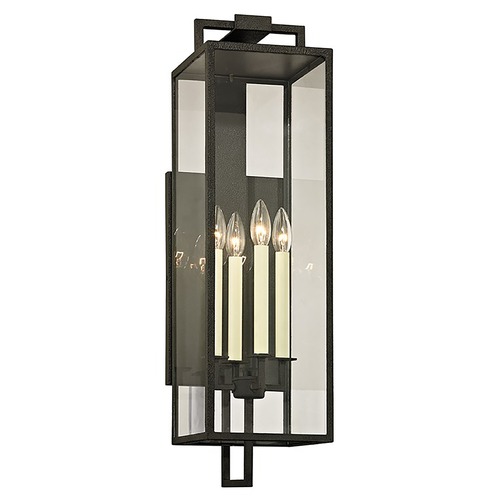 Troy Lighting Beckham 28.50-Inch Forged Iron Outdoor Wall by Troy Lighting B6383