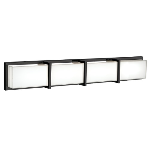 Kuzco Lighting Watford Black LED Vertical Bathroom Light by Kuzco Lighting 701314BK-LED