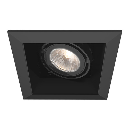 Eurofase Lighting Black & Black Recessed Kit by Eurofase Lighting TE111GU10-01