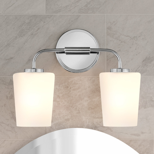 Hinkley Kline 14.25-Inch 2-Light Sconce in Chrome by Hinkley Lighting 853452CM