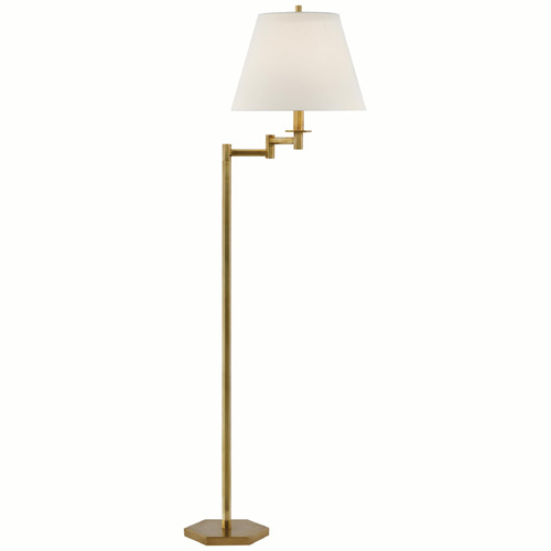 Paloma Contreras Olivier Floor Lamp in Antique Brass by VC Signature
