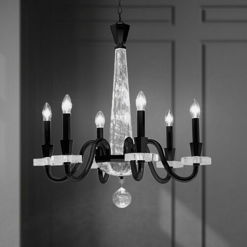 Amadeus Antique Silver Chandelier by Schonbek Lighting